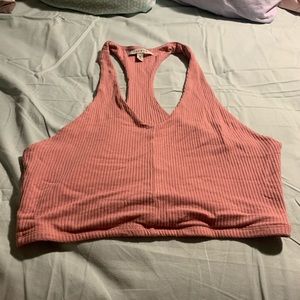 Dusty pink crop top